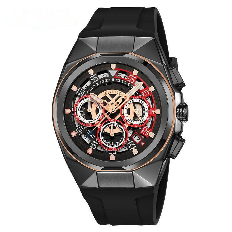 Hollow Sheet Plate Multifunctional Non-mechanical Watch - NOMAN STORE LLC