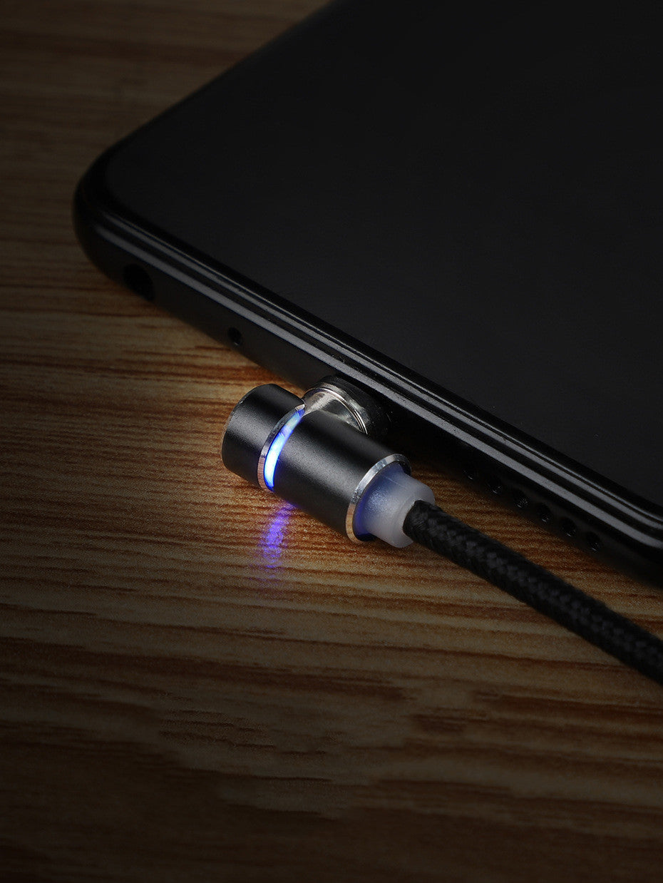 Magnetic Cable LED Magnet Charger Cable USB Cable & USB Type-C USB C - NOMAN STORE LLC