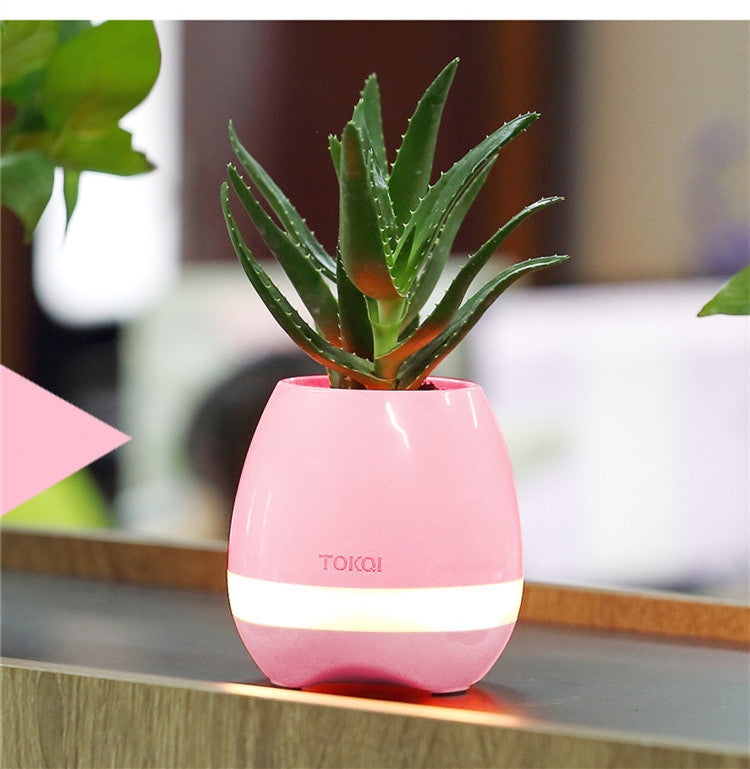 Touch-sensitive music vase desktop audio - NOMAN STORE LLC