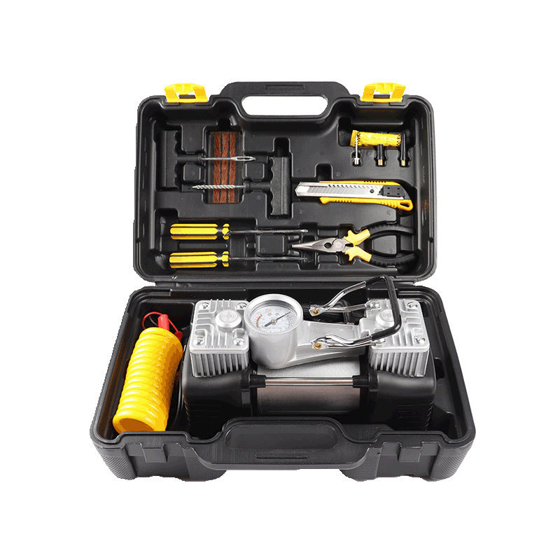 Multifunctional Tire Electric Car Tire Repair kit Tool Box - NOMAN STORE LLC