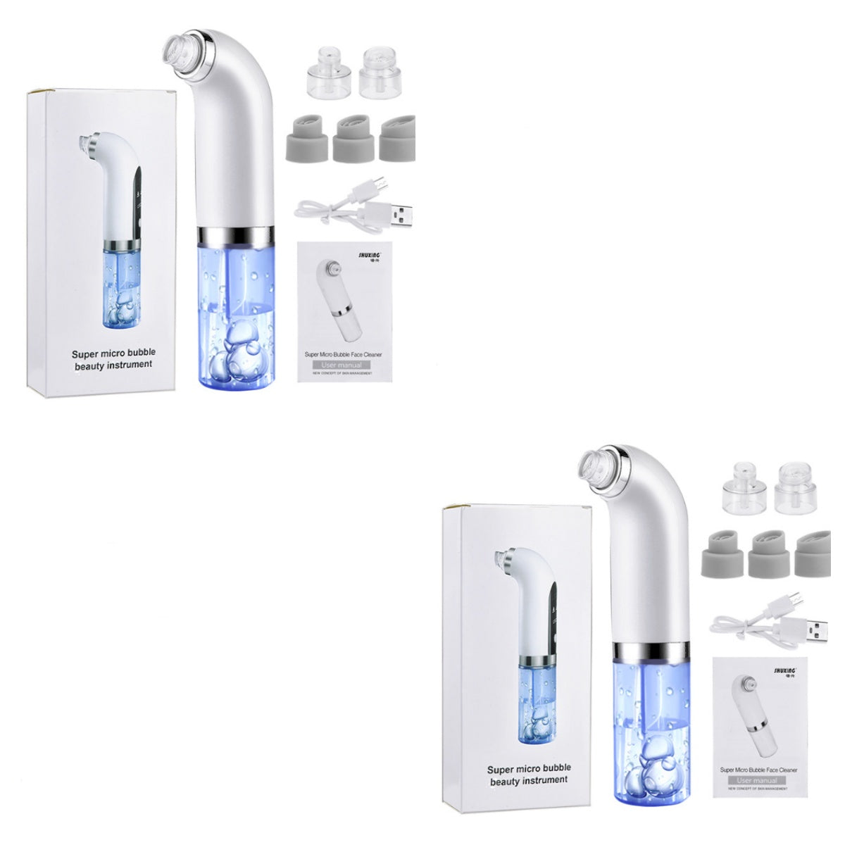 Blackhead Remover Pore Vacuum Cleaner Upgraded Blackhead Vacuum Rechargeable Face Vacuum Comedone Extractor Tool For Blackhead - NOMAN STORE LLC