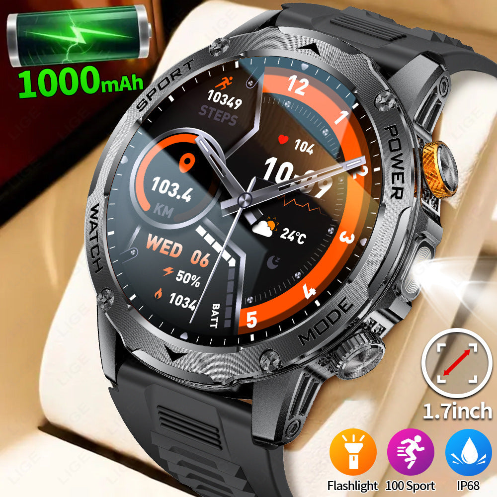 Multi-function Waterproof Smart Sports Watch - NOMAN STORE LLC