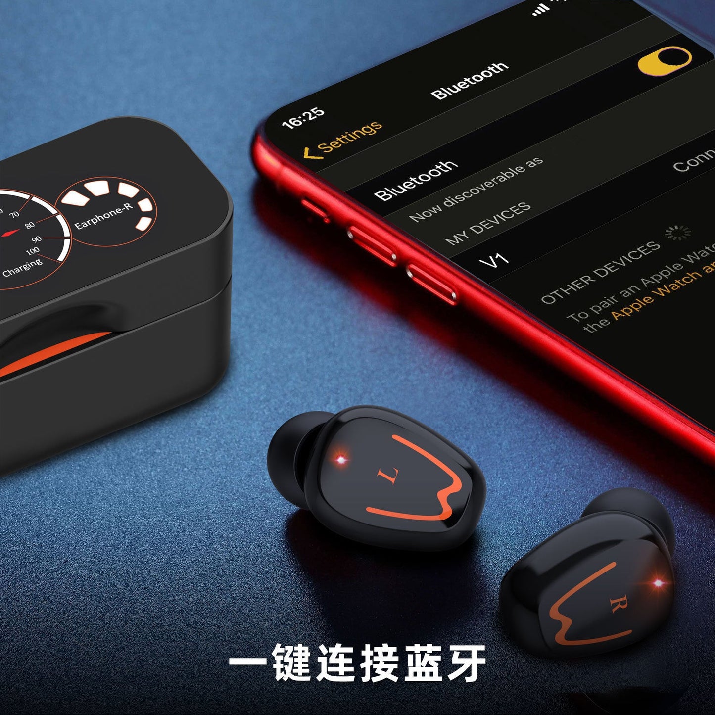 TWS innovative simple wireless bluetooth headset - NOMAN STORE LLC