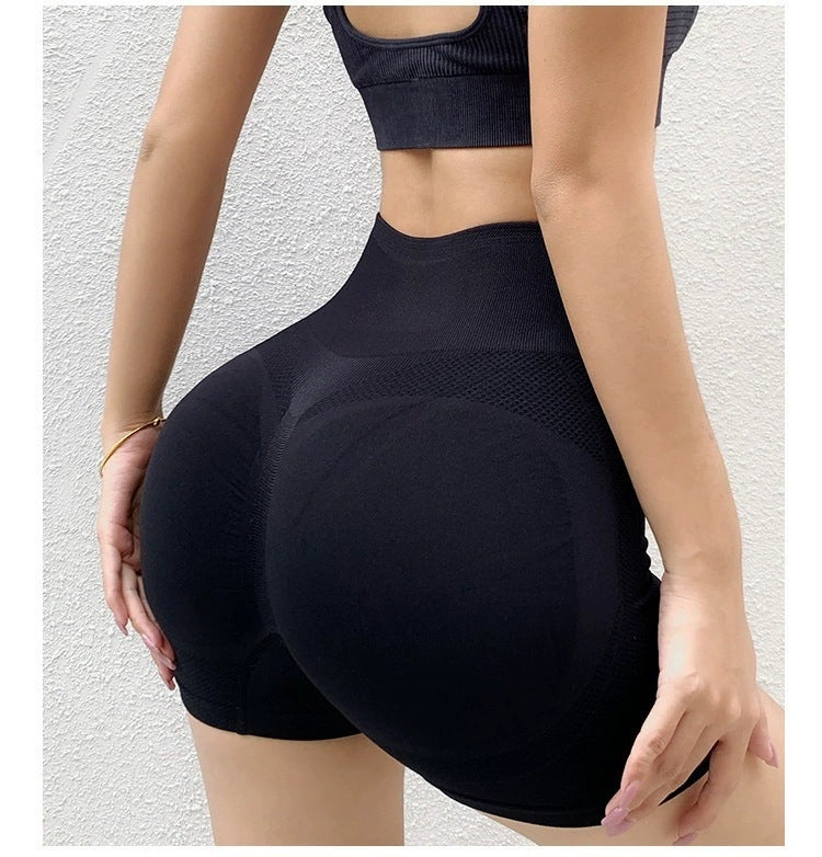 Fitness Yoga Shorts Pants Butt Lifting Seamless Leggings Women Gym - NOMAN STORE LLC