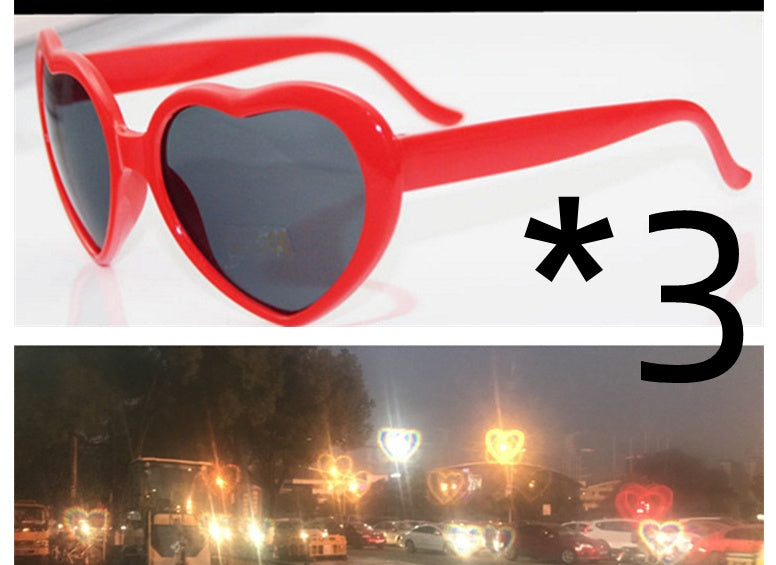 Night Lights Change Love Special Effects Glasses Sunglasses - NOMAN STORE LLC