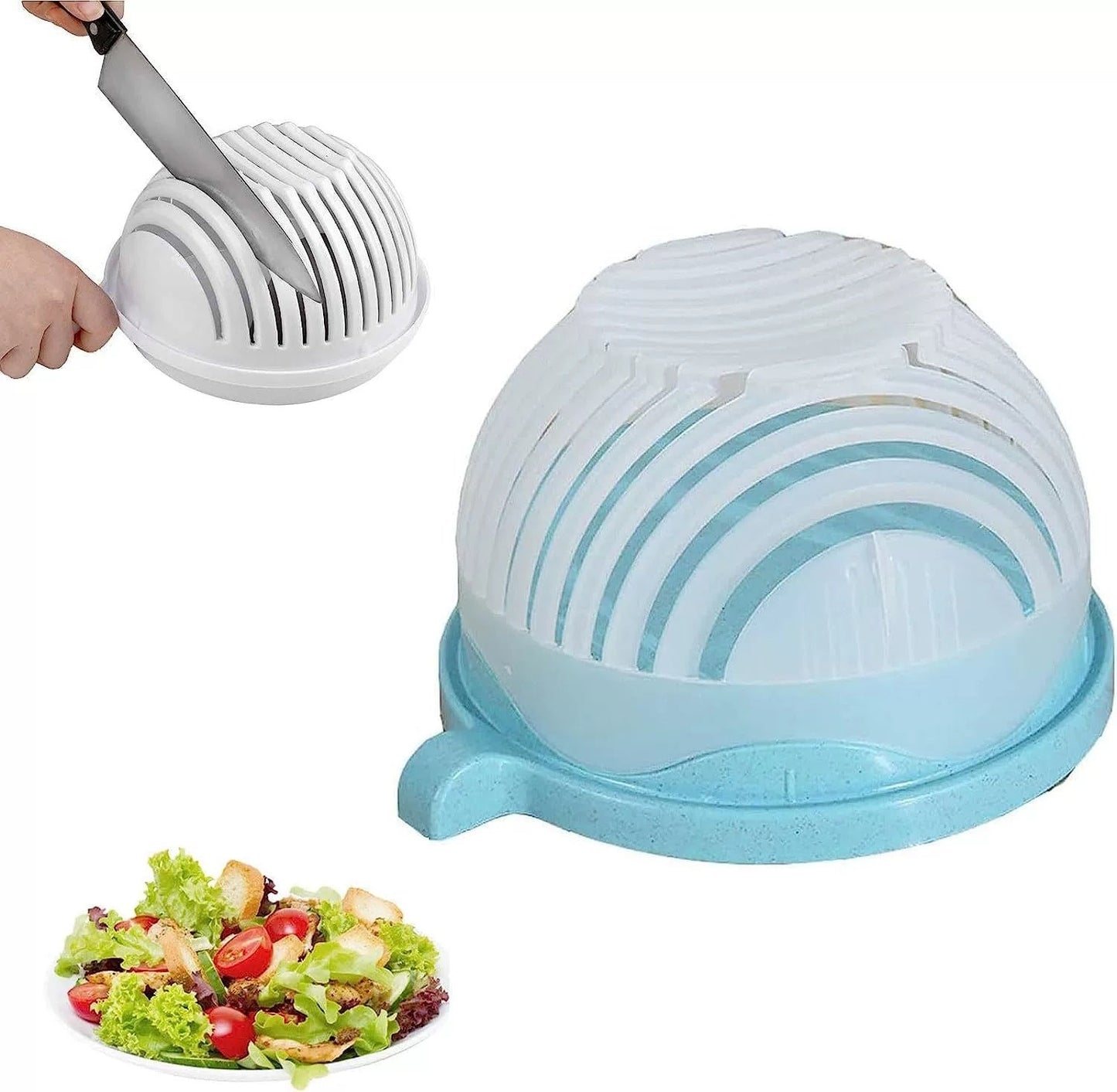 Creative Salad Cutter Fruit and Vegetable Cutter - NOMAN STORE LLC