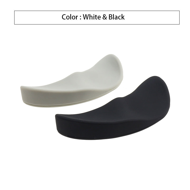 Ergonomic Mouse Wrist Rest Mouse Pads Silicon Gel Non-Slip Streamline Wrist Rest Support Mat Computer Mouse Pad For Office Gaming PC Accessories - NOMAN STORE LLC