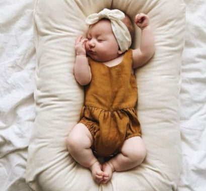 Baby Nest Bed Crib Newborn Baby Nest Cot Cribs Infant Portable Cotton Crib Travel Cradle Cushion - NOMAN STORE LLC