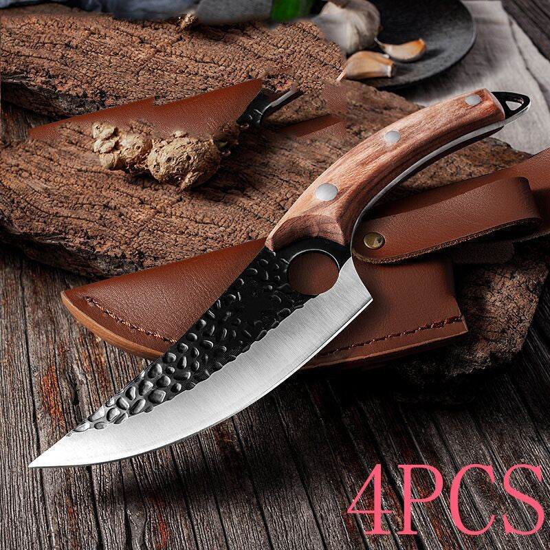 Slaughter Cutting Meat Boning Small Scimitar Special Skinning Killing Pigs Butcher - NOMAN STORE LLC