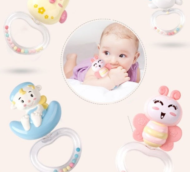 Baby Rattles Crib Mobiles Toy Holder Rotating Mobile Bed Bell Musical Box Projection Newborn Infant Baby Boy Toys - NOMAN STORE LLC