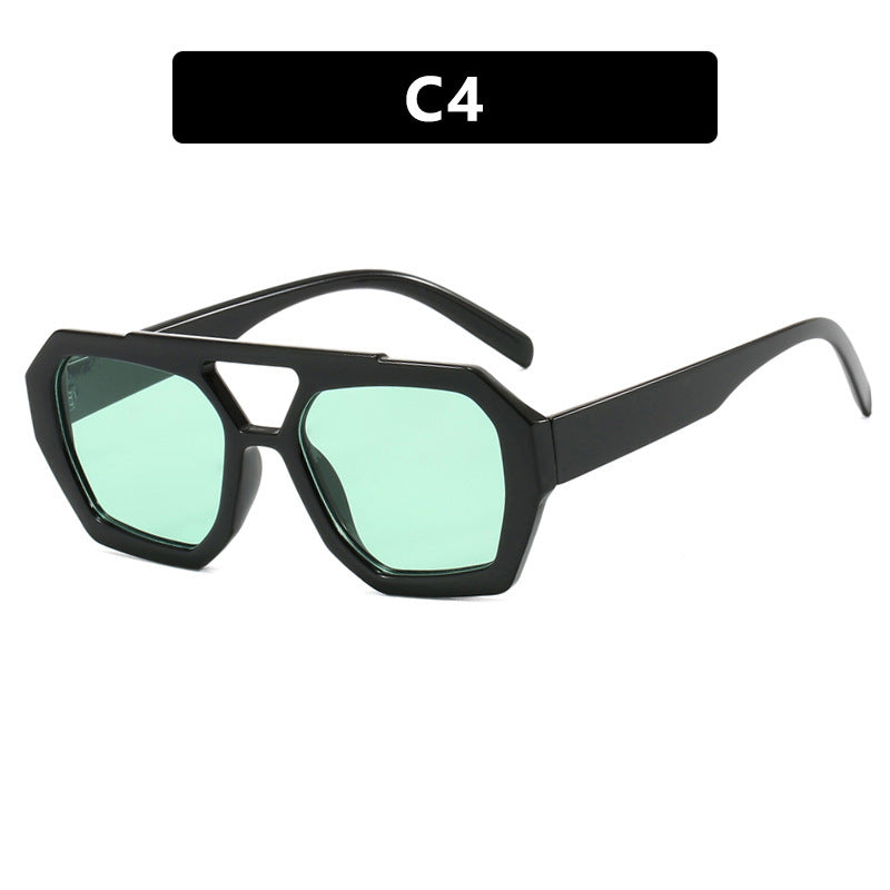 Ins Big Frame Leopard Sunglasses Summer Sunshade Beach Vacation Glasses - NOMAN STORE LLC