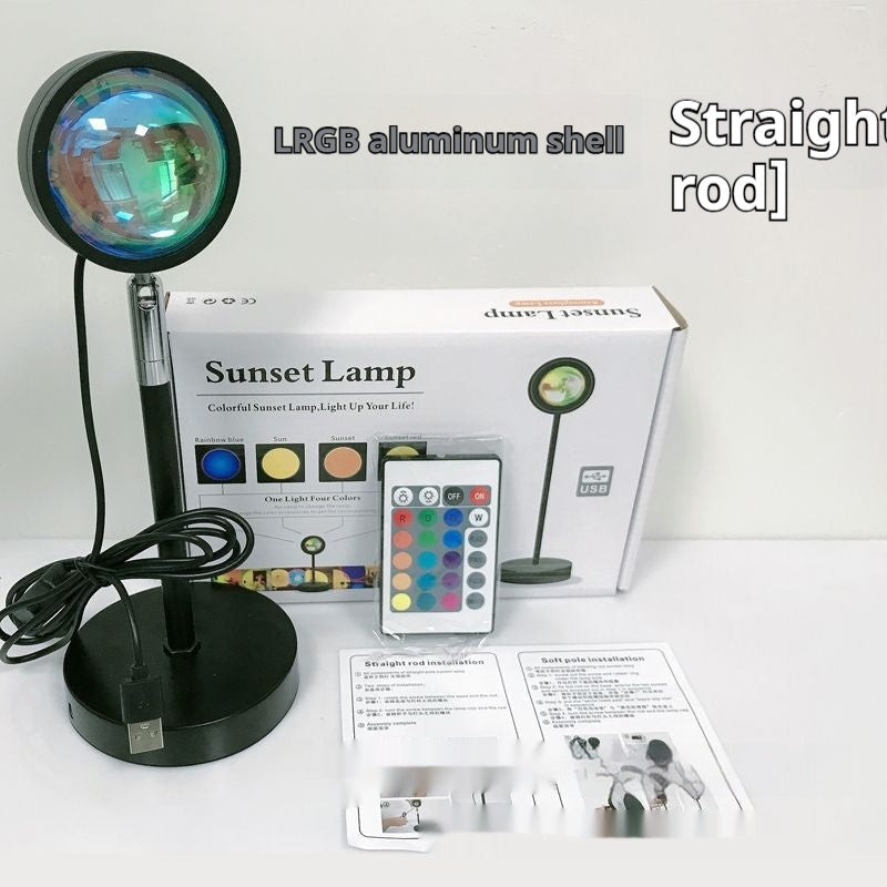 Sunset Projection Lamp Sunset Projector Night Light Wall Decoration Lighting - NOMAN STORE LLC