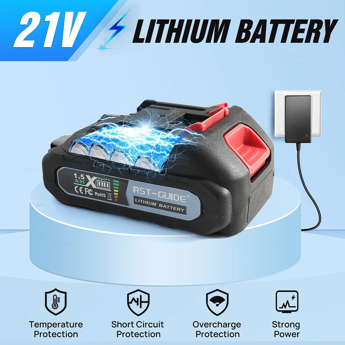 Car Pressure Washer Water Cordless High Power Jet Wash Cleaner Portable 2Battery - NOMAN STORE LLC