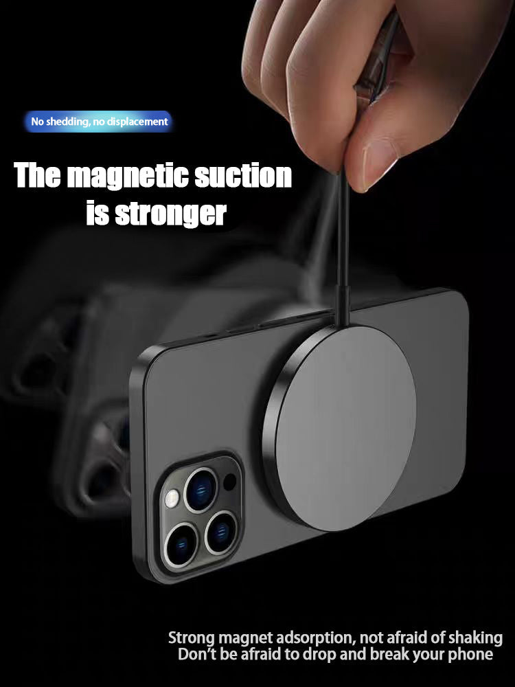 The Qi Wireless Charger 15w Magnetic Wireless Fast Charging Is Suitable For 12, 13, 14, 15 And 16 Mobile Phone Models - NOMAN STORE LLC