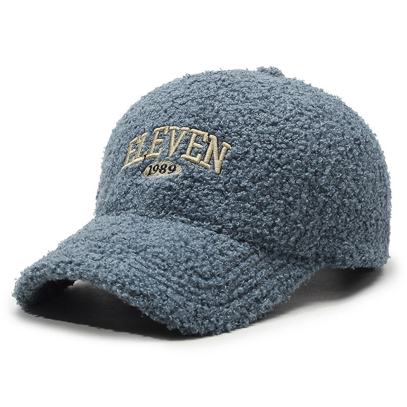Winter Lambskin Thickened Warm Baseball Cap - NOMAN STORE LLC