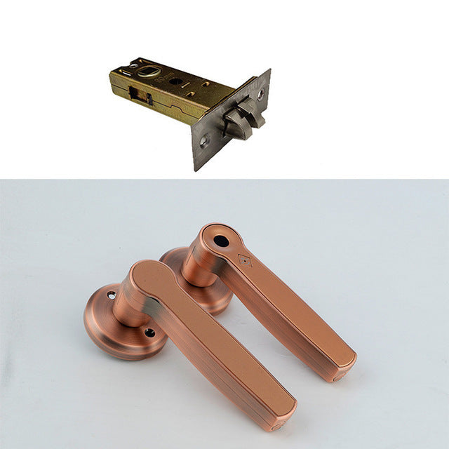 Indoor zinc alloy fingerprint handle lock - NOMAN STORE LLC