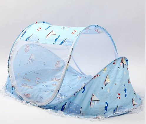 Foldable Baby Bed Net With Pillow Net 2pieces Set - NOMAN STORE LLC