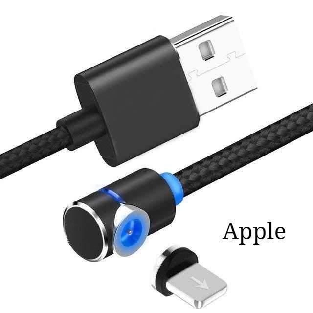Magnetic Cable LED Magnet Charger Cable USB Cable & USB Type-C USB C - NOMAN STORE LLC
