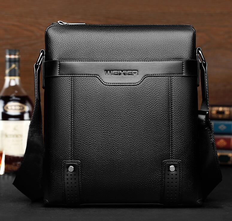 Fashion PU Leather Men Messenger Bags - NOMAN STORE LLC