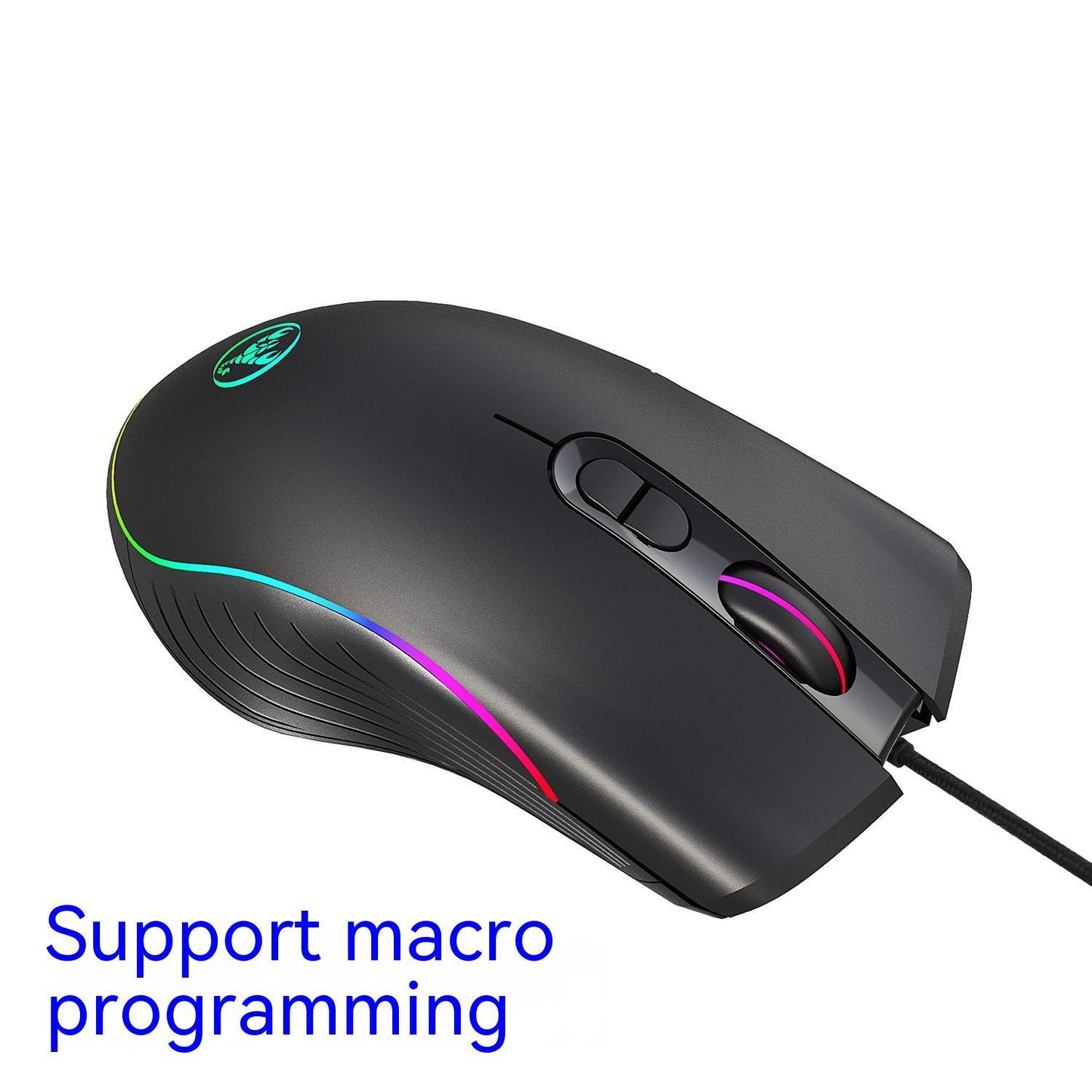 Glowing Gaming Mouse Gaming Wired Mouse - NOMAN STORE LLC