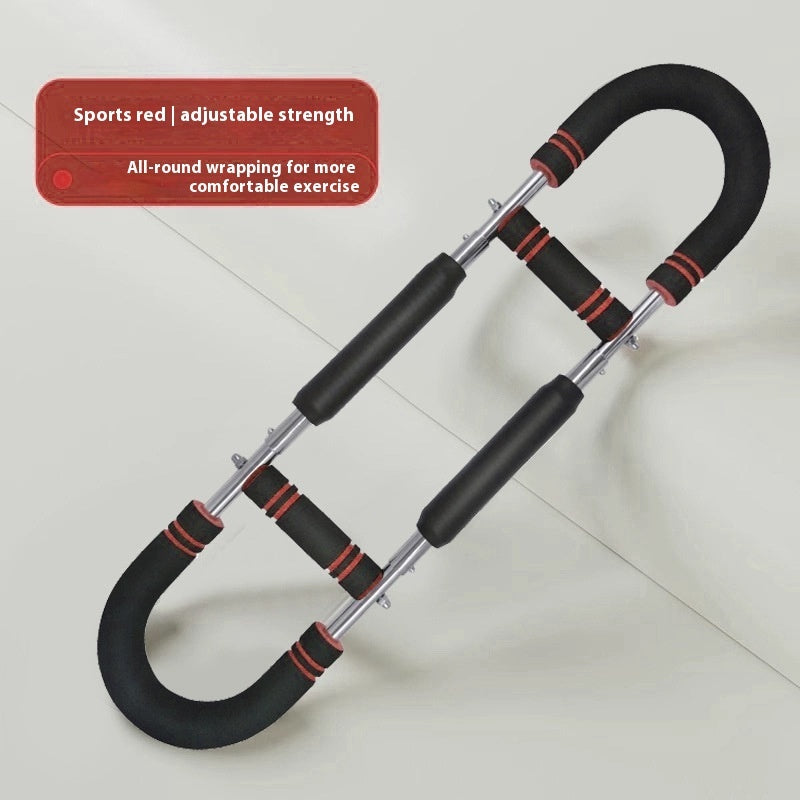 Multi-functional U-shaped Arm Strengthener Chest Trainer Adjustable Forearm Strength Exerciser Home Gym Equipment Bodybuilding - NOMAN STORE LLC