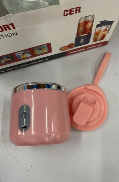 6blade Portable Blender Mini Juicer Cup Extractor Smoothie USB Charging Fruit Squeezer Blender Food Mixer Ice Crusher Portable Juicer Machine - NOMAN STORE LLC