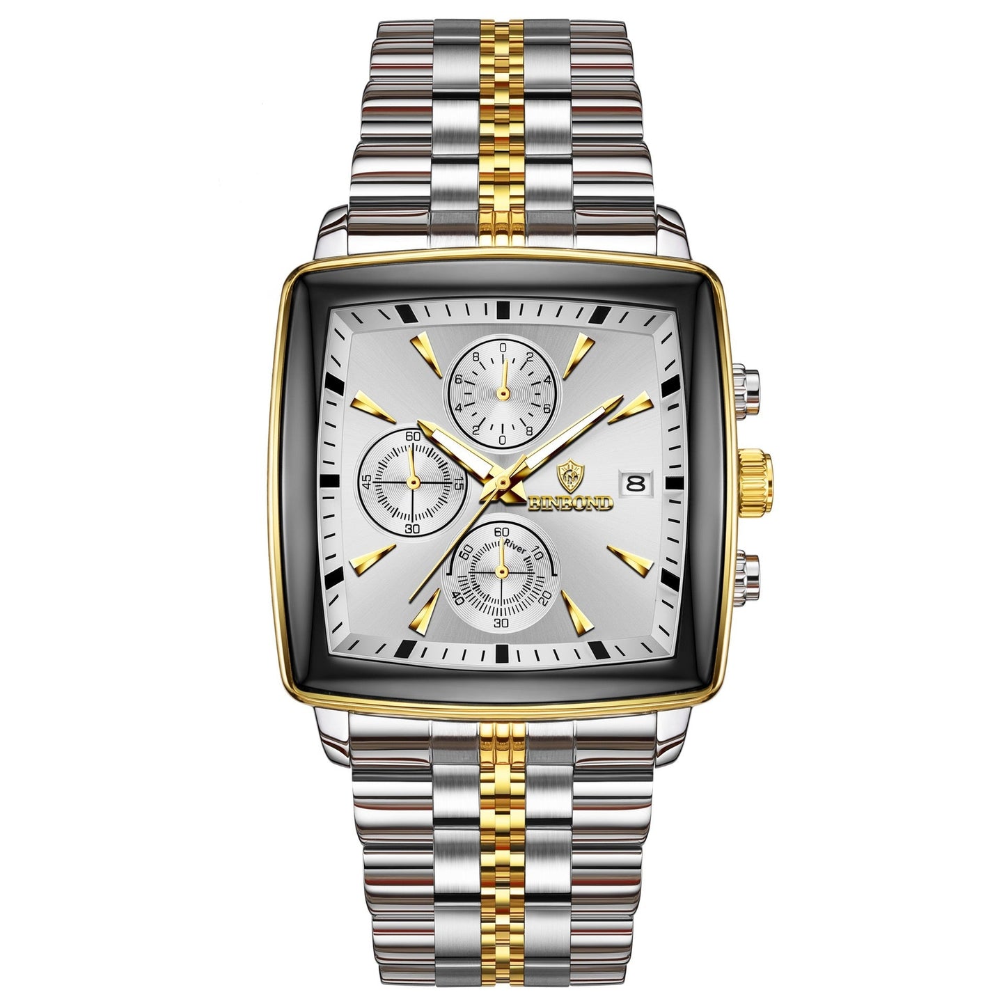 Men's Multi-functional Timing Luminous Waterproof Quartz Watch - NOMAN STORE LLC