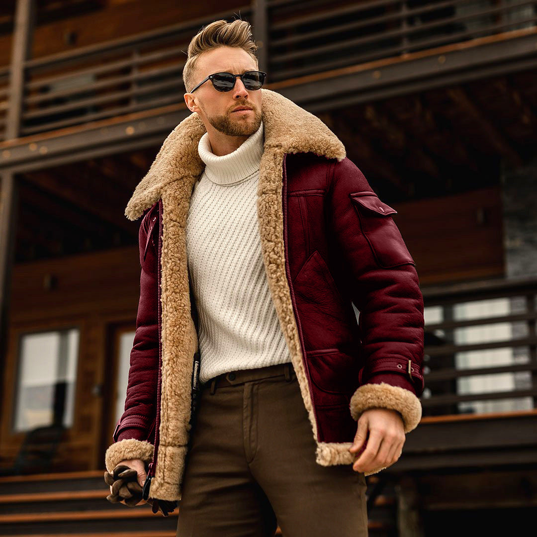 Winter Jacket Mens Military Fleece Warm Jackets Male Fur Collar Coats Army Tactical Jacket - NOMAN STORE LLC
