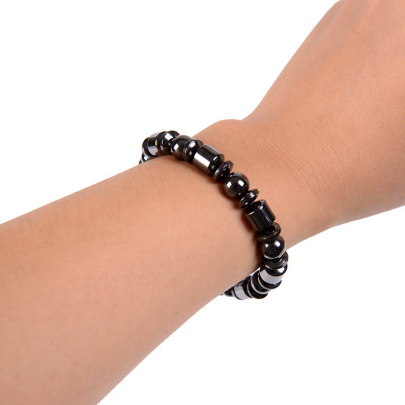 Weight Loss Magnet Bracelets For Women Men Pentagram Stone Magnetic Therapy Bracelets Pain Relief Slimming Health Jewelry - NOMAN STORE LLC