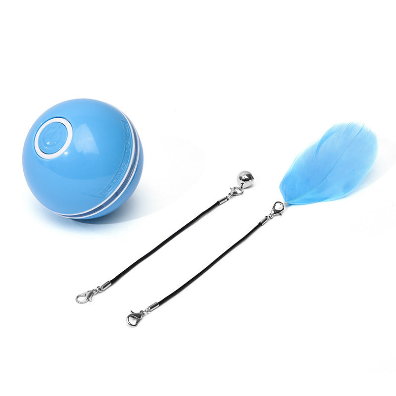 LED Laser Electronic Rolling Pet Funny Cat Toy Ball - NOMAN STORE LLC