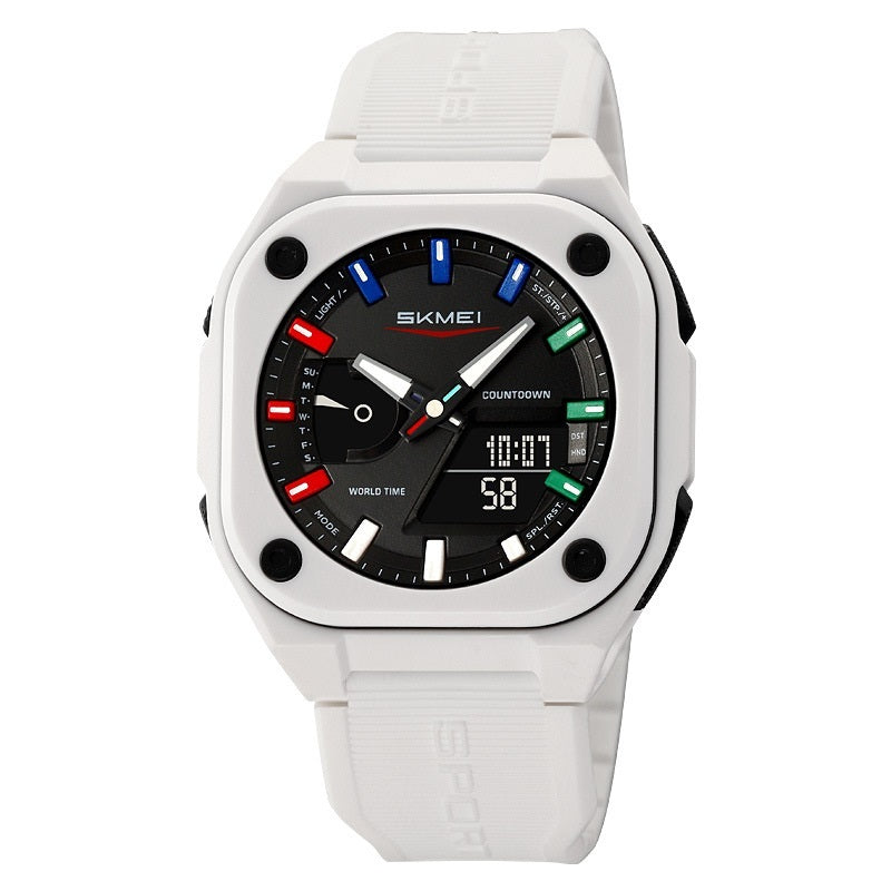 Double Inserts Luminous Waterproof Multifunctional Electronic Watch Outdoor - NOMAN STORE LLC