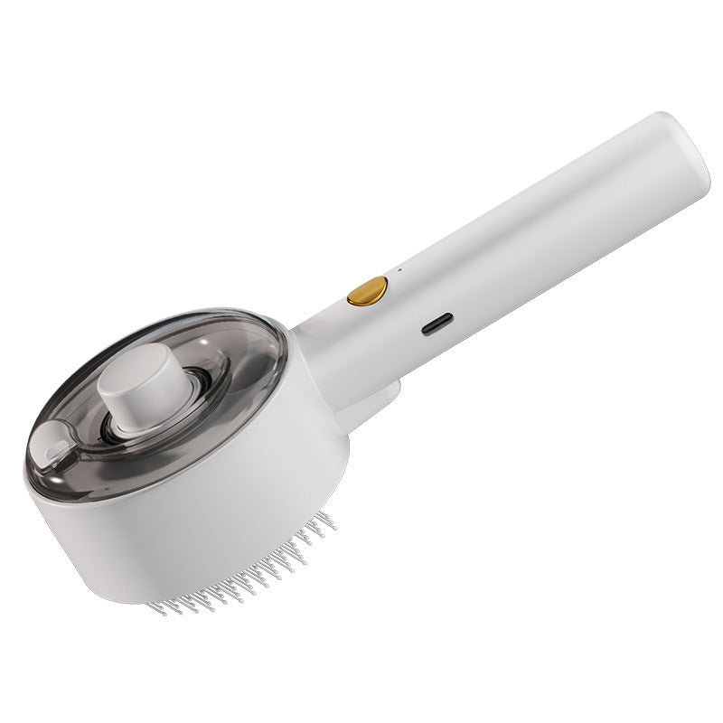 Animal Hair Remover Brush Dog And Cat Steam Brush Pet Self Cleaning Dog Brush Grooming Removes Cat Hairs Cat Dog Accessories Pet Products - NOMAN STORE LLC