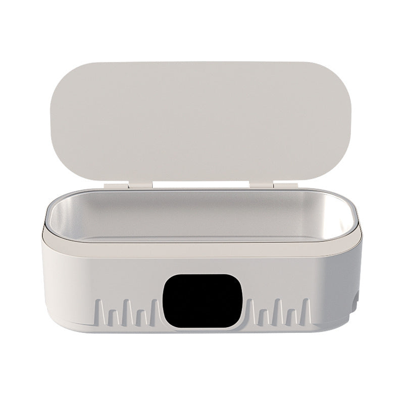 Small Ultrasonic Invisible Glasses Jewelry Portable Cleaner - NOMAN STORE LLC