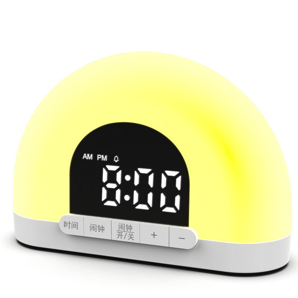 Sunrise Wake-Up Light – Simulated Sunrise Alarm Clock & Bedside Lamp