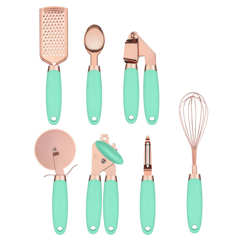 Kitchen Household Peeler Gadget Copper Plating Set - NOMAN STORE LLC