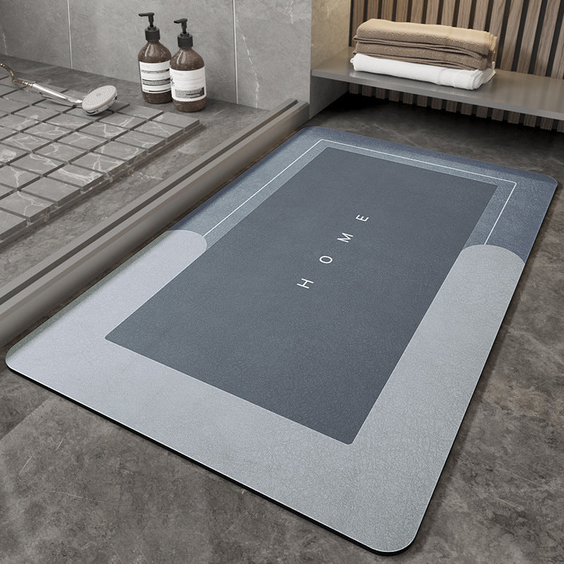Cushion Cushion Bathroom Sliding Door Floor Bathroom Foot Mat - NOMAN STORE LLC