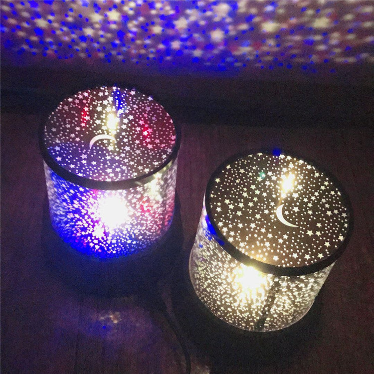 LED Night Light Projector Lamp Colorful Star Light (Random Color) - NOMAN STORE LLC