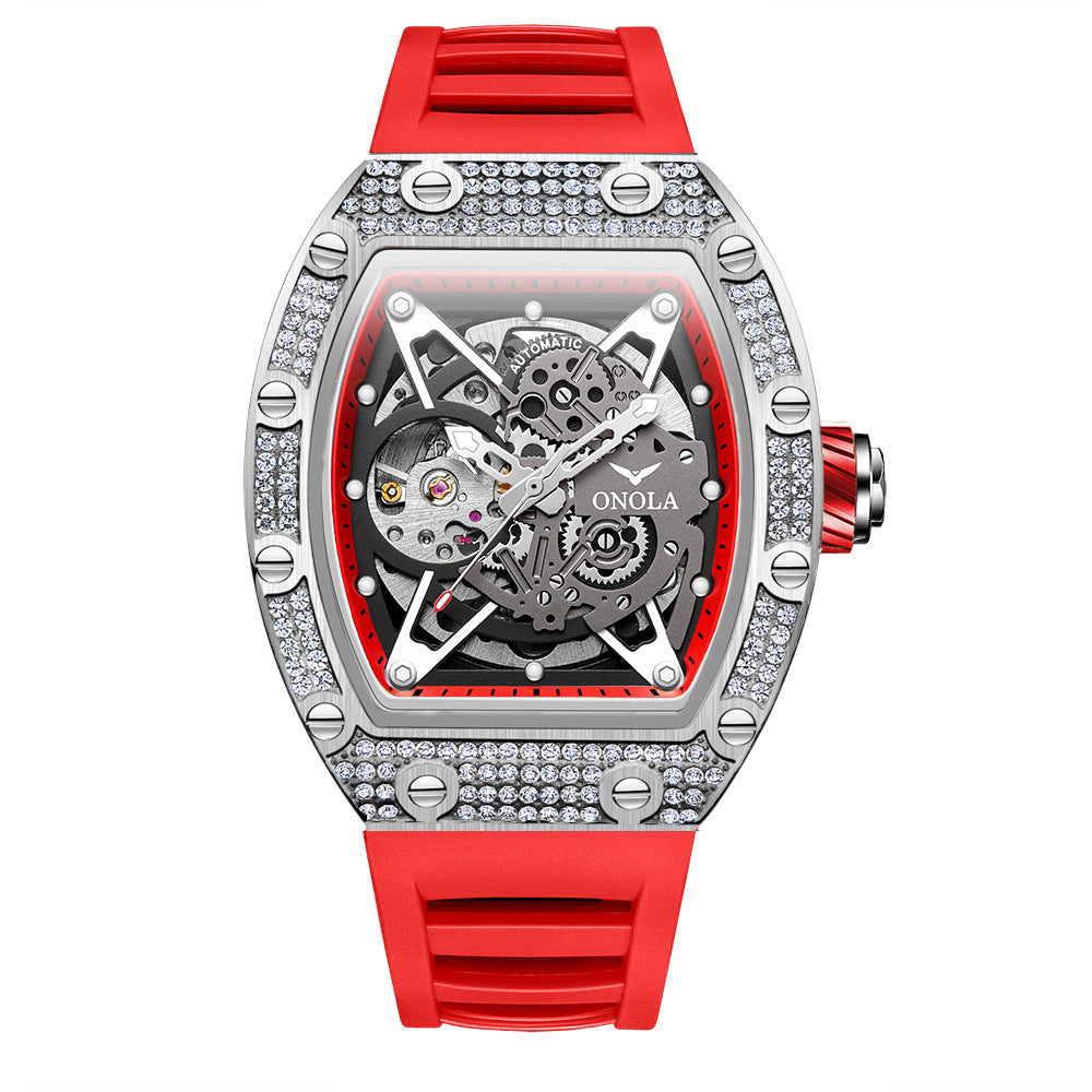 Fully-jewelled Automatic Mechanical Watch Men - NOMAN STORE LLC