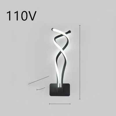led wall lamp nordic minimalist bedroom bedside lamp - NOMAN STORE LLC