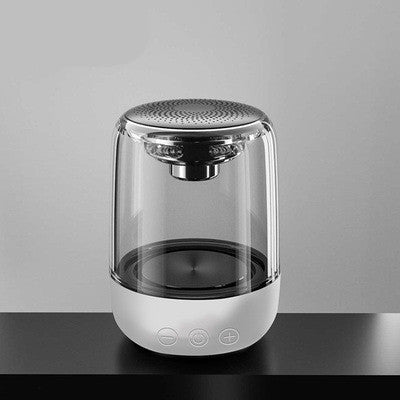 Portable Speakers Bluetooth Column Wireless Bluetooth Speaker Powerful Bass Radio with Variable Color LED Light - NOMAN STORE LLC