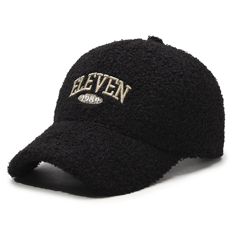 Winter Lambskin Thickened Warm Baseball Cap - NOMAN STORE LLC