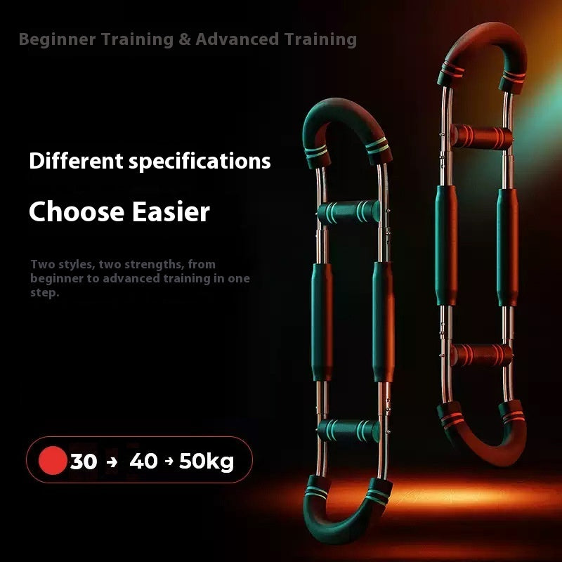 Multi-functional U-shaped Arm Strengthener Chest Trainer Adjustable Forearm Strength Exerciser Home Gym Equipment Bodybuilding - NOMAN STORE LLC