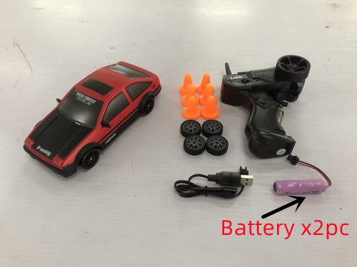 Car 4WD RC Drift Car Toy Remote Control GTR Model AE86 Vehicle Car RC Racing Car Toy For Children Christmas Gifts - NOMAN STORE LLC