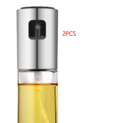 BBQ Healthy Kitchen Cooking Oil Vinegar Spray Bottle Push Type Oil Spray BottlePump Oil Tank Leakproof BBQ Sprayer BBQ Tools Kitchen Gadgets - NOMAN STORE LLC