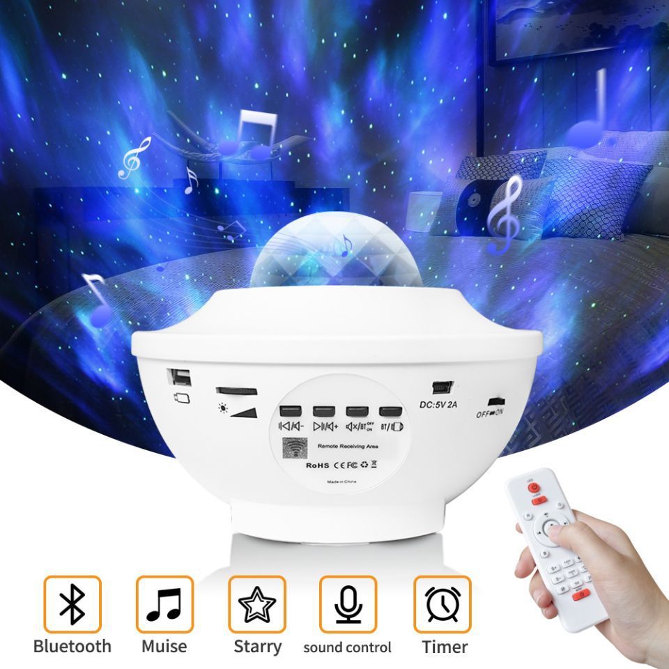 USB Control Music Player LED Night Light - NOMAN STORE LLC