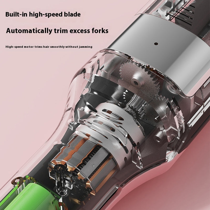 Hair Ends Trimmer Split Remover Dry Damaged Brittle Professional Automatic Trim Split For Women Cordless Hair Cutting Machine - NOMAN STORE LLC