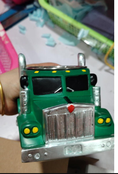 Durable Truck Coffee Mug Semi Truck Handcrafted Coffee Cup Semi-trailer Shaped Semi-Truck Coffee Mugs For Family - NOMAN STORE LLC