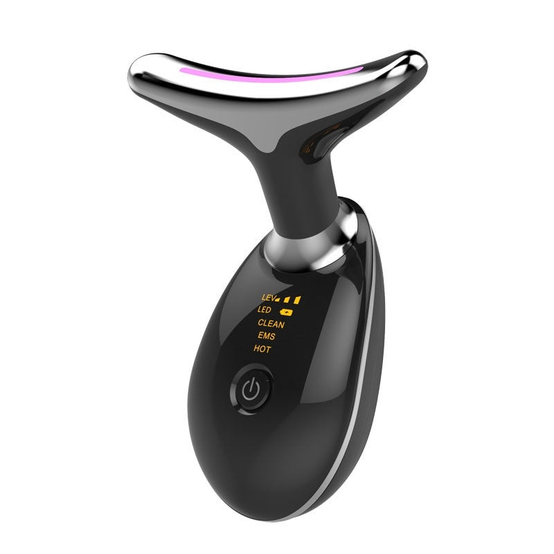 EMS Thermal Neck Lifting And Tighten Massager Electric Microcurrent Wrinkle Remover - NOMAN STORE LLC