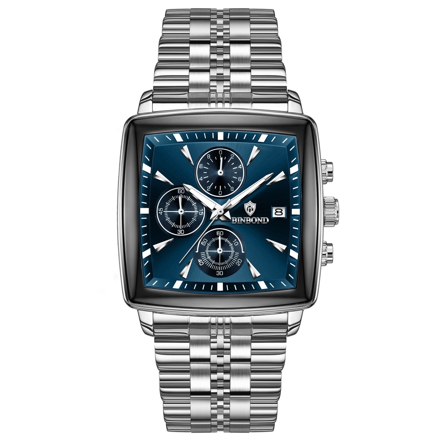 Men's Multi-functional Timing Luminous Waterproof Quartz Watch - NOMAN STORE LLC
