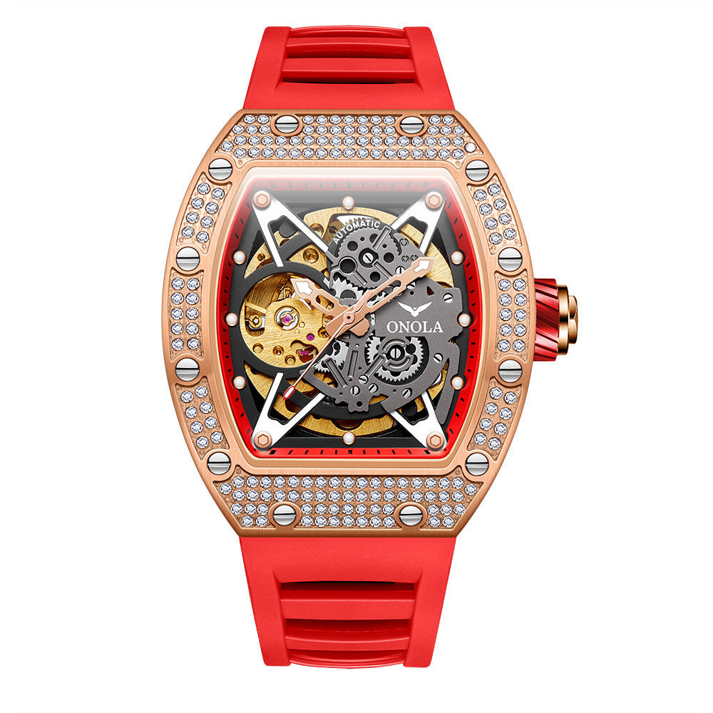 Fully-jewelled Automatic Mechanical Watch Men - NOMAN STORE LLC